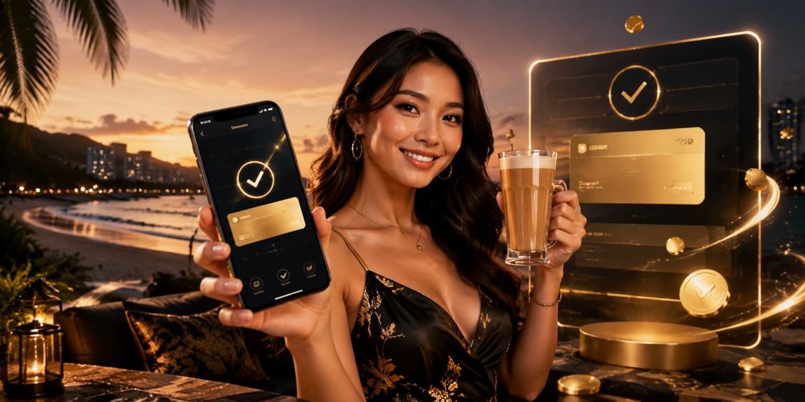 Pengguna Pulau Pinang bermain kasino mudah alih melalui telefon pintar srk250r